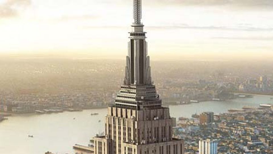 帝国大厦高精模型