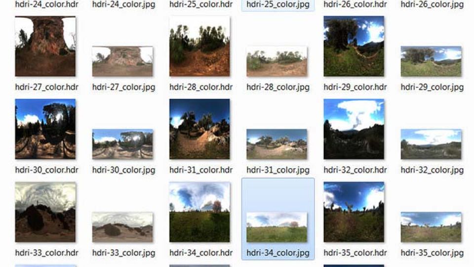 自然环境 HDRI 40张图集
