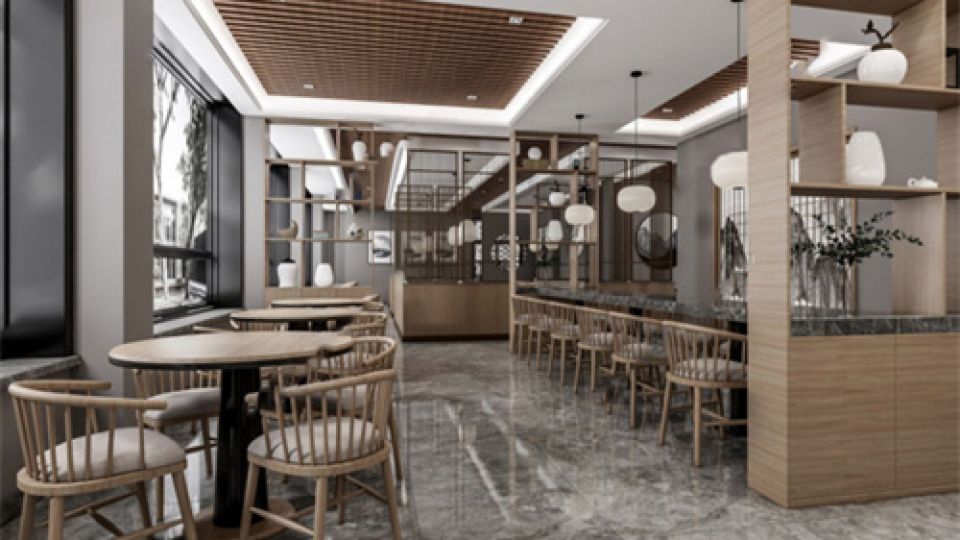 新中式餐厅SU24