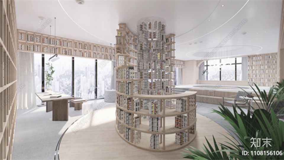 图书馆模型33