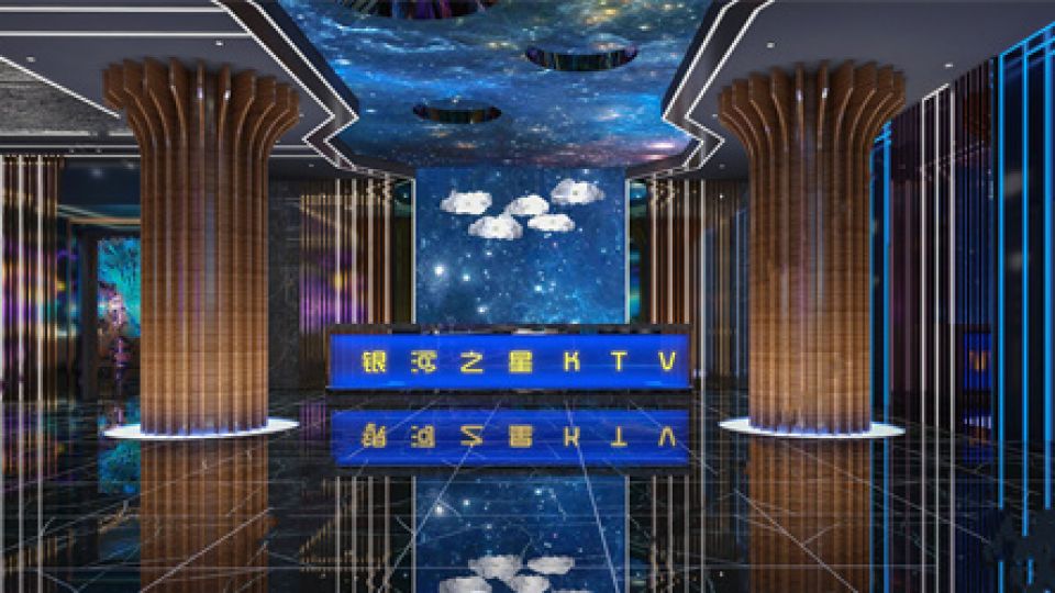 现代KTV包厢SU15