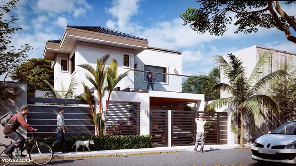 Lumion9小住宅沿街渲染全流程教学附模型