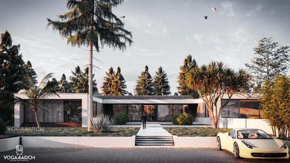 Lumion9新迦南住宅渲染全流程教学附模型