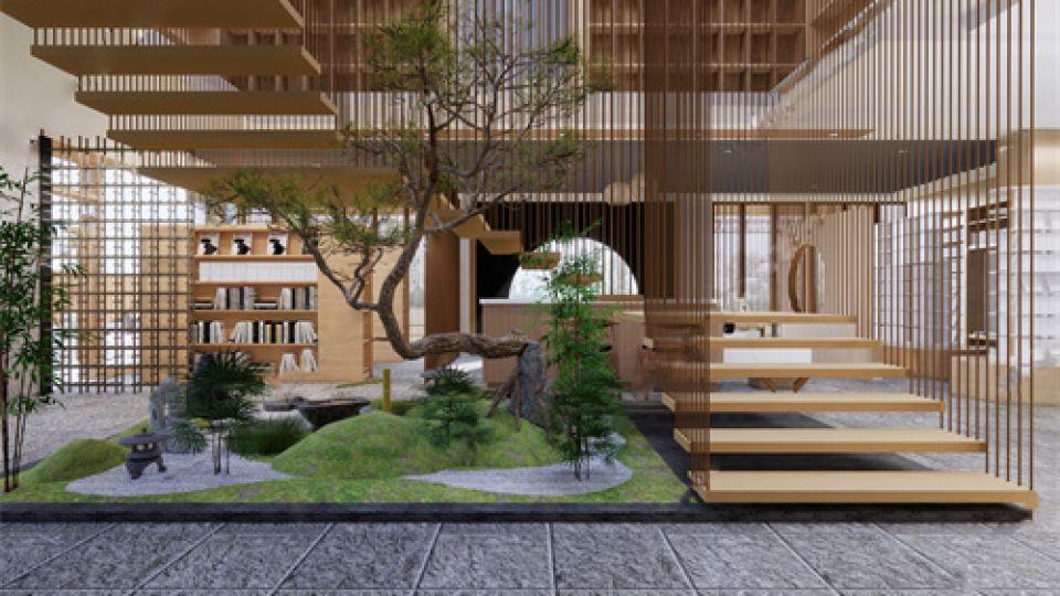 图书馆模型14