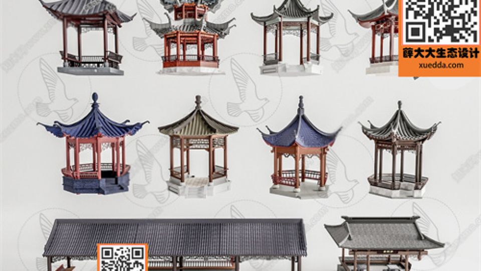 中式亭子合集71
